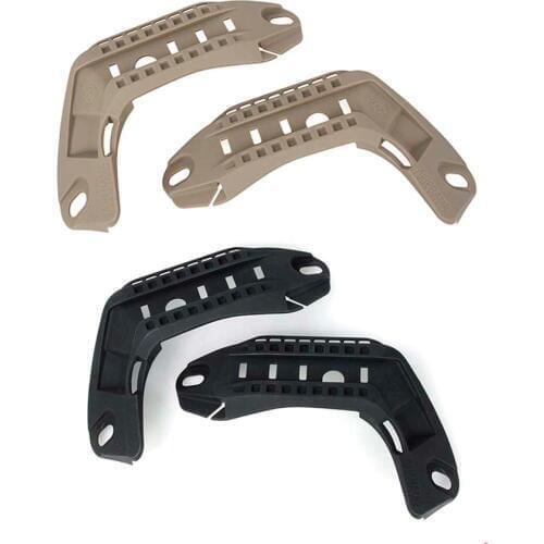 TMC Tactical AFRR AF Helmet guide Rail Mount Suit Limited Edition with Mark Version One Pair(BK/DE)