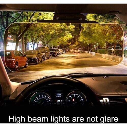 Portable Driver Goggles Automobile Anti-glare Mirror Day and Night Car Sun Visor Universal Adjustable lens Sun Block Inner Decor
