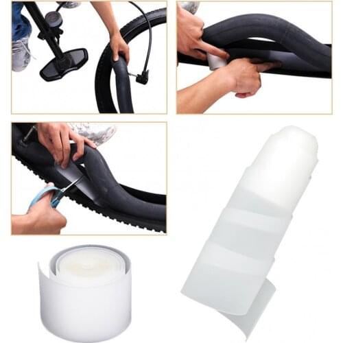 70% Hot Sale 2Pcs 26/27.5/29 Inch 700C Cycling Tire Liner Anti-Puncture Protector Tape Pad