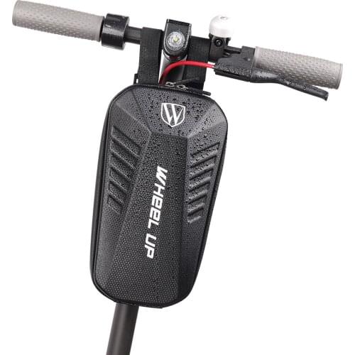 WHEEL UP Electric Scooter Front Carry Rainproof Bicycle Handle Saddle Bag EVA Hard Shell Balance Motorcycle Large 3L MTB Bike