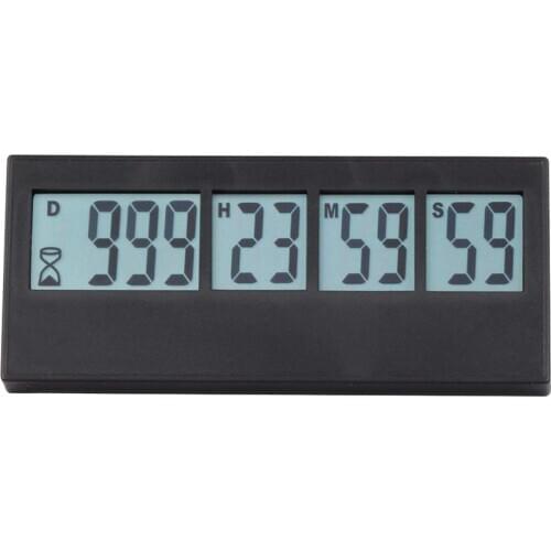 LED Digital Kitchen Timer 999 Days Countdown Clock For Cooking Shower Study Stopwatch Alarm Clock Countdown Time Timer