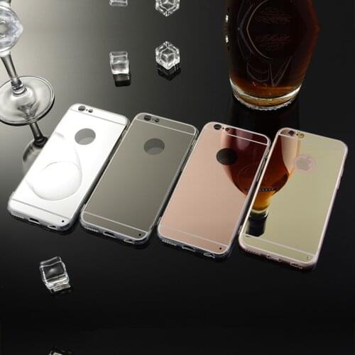 Ultra Thin Rose Gold Mirror Plating Soft Clear TPU Silicone Case Cover For iPhone 11 12 PRO MINI X XR XS MAX SE 5 6 7 8 P Cases