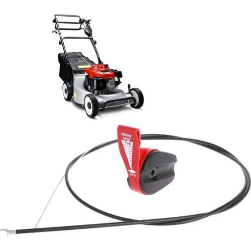 Universal 65" Lawnmowers Throttle Cable Switch Lever Control Handle Kit Garden