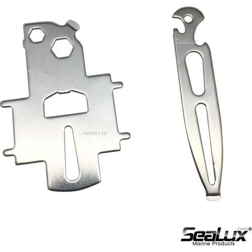 Sealux Universal Deck key Shackle key Multi-tool Bottle opener Screw driver Emergency toolkit Stainless Steel Marine Accessories