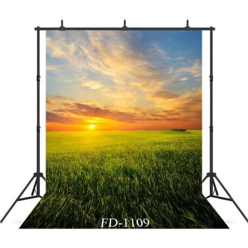 Sunlight Field Vinyl Cloth Printed Photography Background for Photo Shoot Props Children Kids Baby Shower Backdrop Photo Shoot