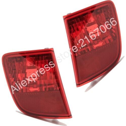 Rear Lights for Toyota Land Cruiser 200 2007 2008 2009 2010 2011 Tail Lamps Reflector Light Pair in rear bumper
