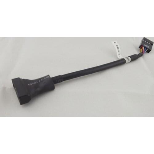 1pcs Motherboard USB 3.0 20Pin Male To USB 2.0 9Pin Female Housing Cable Adapter