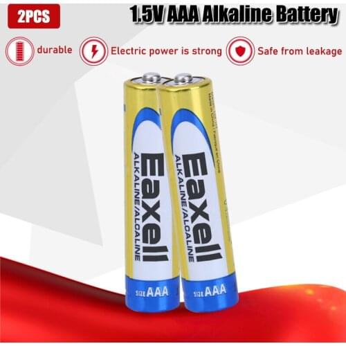 2PCS Original maxell 1.5V AAA Alkaline Battery LR03 For Electric toothbrush Toy Flashlight Mouse clock Dry Primary Battery