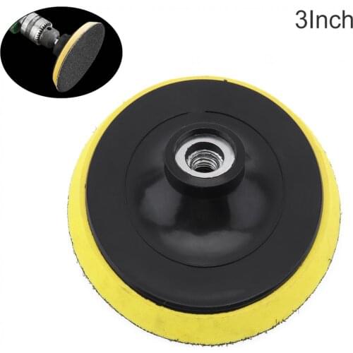 3" Polishing Disc Sanding Polishing Self-adhesive Sandpaper Sucker Fit For Electric Sanding Grinder Rotary Abrasive Tool