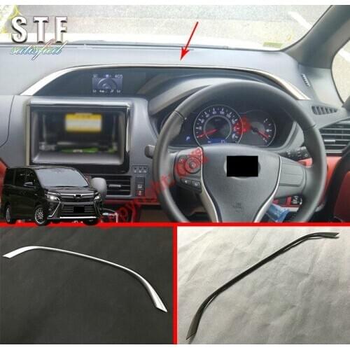 ABS Interior Accessories Center Control Molding Around Bezel Trim For Toyota Voxy R80 2018 2019 2020