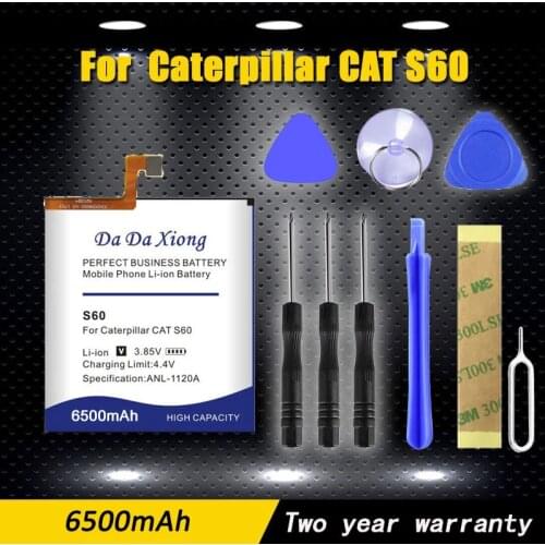6050mAh for Caterpillar CAT S60 APP-12F-F57571-CGX-111 Battery+tool