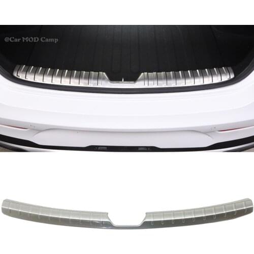 Car Accessories for Kia K5 Optima 2020 2021 Stainless Steel Inner Rear Trunk Door Bumper Protector Guard Plate Cover Trim 1pc