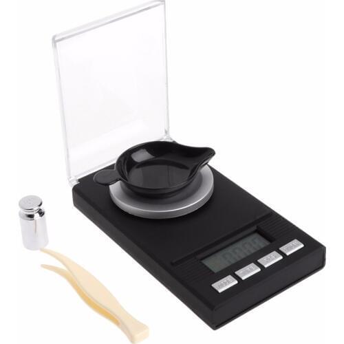 OOTDTY 20g/0.001g Mini Digital LCD Electronic Gram Jewellery Gold Weighing Pocket Scale New