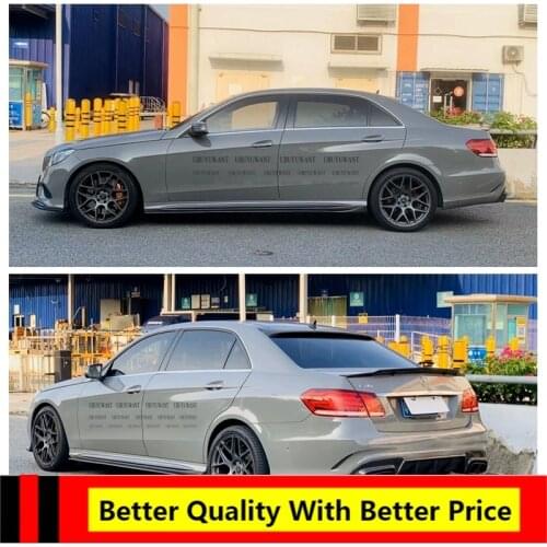 UBUYUWANT For mercedes-benz w212 2008 2009 2010 2011 2012 2013 spoiler high quality CARBON FIBER car tail wing decoration