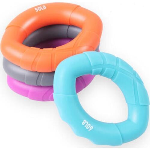 GSZHXCK grip ring men women professional hand fitness exercise gripper hand training finger silicone gripping ring 1pc