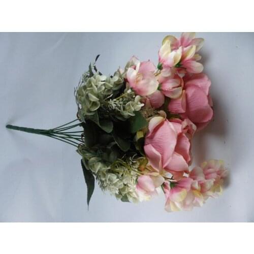 35cm Good Quality Artificial Silk Rose flower Home Wedding Decoration Peony Party Decor Silk Blossom Rose Bloom