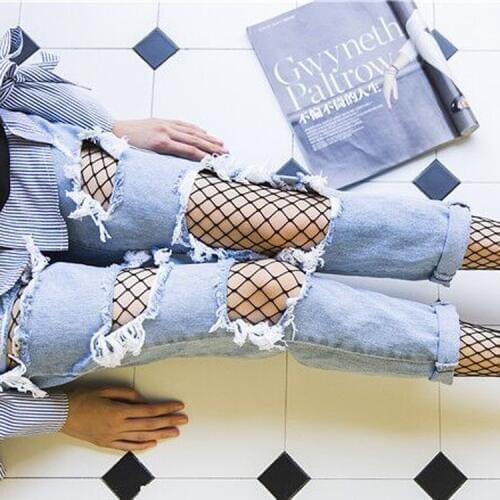 SEXY women high waist fishnet stocking fishnet club tights panty knitting net pantyhose trouser mesh lingerie tt016 1pcs/lot