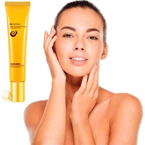 Snail Eye Cream Under Eye Dark Circle Remover Anti Aging Puffiness Firmin Wrinkle Ageless Moisturizing Relieve Eye Pressure Gel