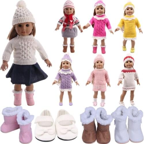 43cm Reborn Baby Doll Sweater, 18-inch American Doll Sweater, 15 Styles, The Best Toy Gift For A Feneration Of Children