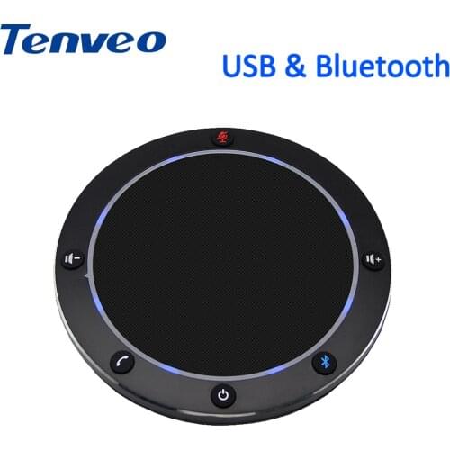 Microphone Video Conference Speaker USB Bluetooth Wireless Omnidirectional Microphone Echo Cancellation Profissional Microphones