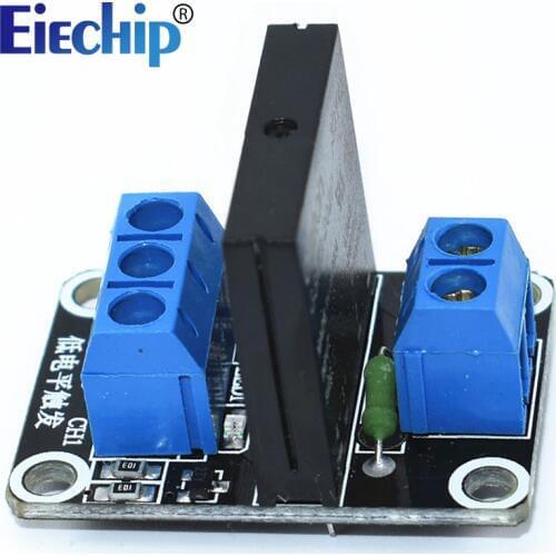 DC 5V 1 Channel Relay Module With Optocoupler Relay Output 1 Way Relay Module Solid State Low Level Relays Module SSR AVR DSP