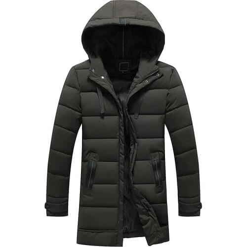 Long Coats with Hood for Leisure Men Parka Plus Size 5Xl Good Quality Men Jacket Super Warm Thick Mens Winter Parkas