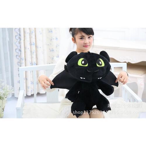 High quality,How to Train Your Dragon Toothless soft doll large 60cm plush toy throw pillow ,Christmas gift h125