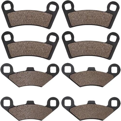 Motorcycle Front Rear Brake Pads for POLARIS RZR570 2012 - 2019 EPS RZR800 2008 - 2014 RZR S800 800 S EPS EFI Brake Disks