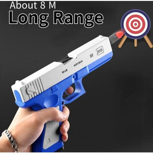 Plastic EVA Foam Darts Bullets Gun Glock Toys Case Accessories M1911 Pistol Handgun Soft Paintball Bolt Action Airsoft Air Gun B