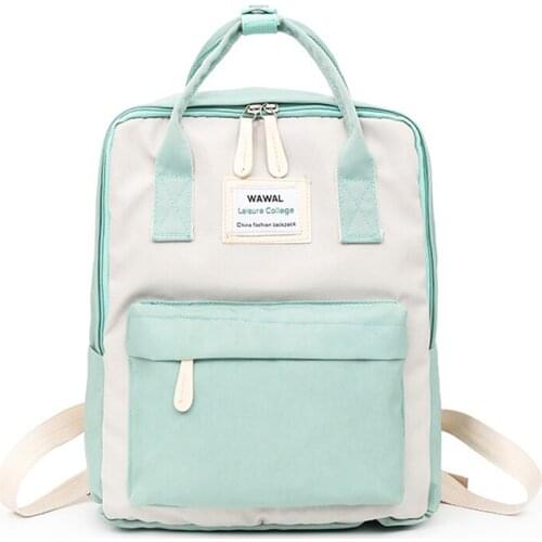 Campus Women Backpack School Bag for girls Shoulder Bag Canvas Female Bagpack Laptop Back Packs Nylon Backpack Bolsas Mochila