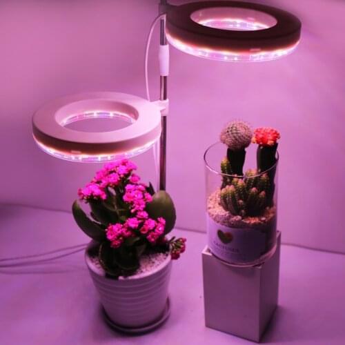 Led Ring Grow Light For Plants Phyto Grow Lamp USB 5V Phytolamp Growth Landscape Lighting For Indoor Plants Bonsai Flowers 2021