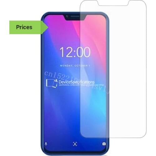 For Vernee M8 pro Tempered Glass Screen Protector Premium Front Clear Protective Film Cover case FOR Vernee M3