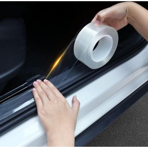 1 Roll 10M Car Door trips Rubber Edge Protective Strips Side Doors Moldings Adhesive Scratch Protector Vehicle For Cars Auto