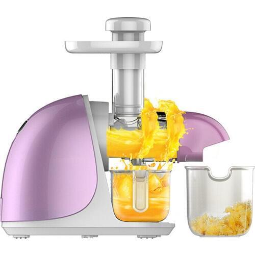 220V 150W Purple Slow Juicer Electric Orange Juicer Extractor Fruits Vegetables Juicer Machine