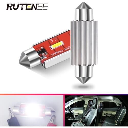 C10W C5W led Festoon 31mm 36mm 39mm 41mm Canbus Error Free car styling led Reading Light License plate Interior lamp bulbs white