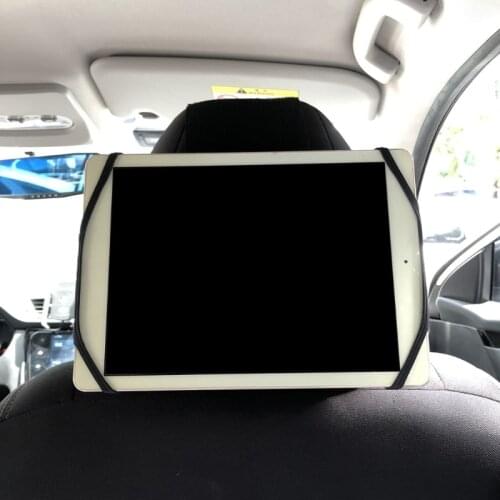 2021 Silicon Car Back Seat Headrest Mount Holder Stand Cradle Bracket For 7-10.5 Inch Tablet/I-PAD/Galaxy-Tab and more device