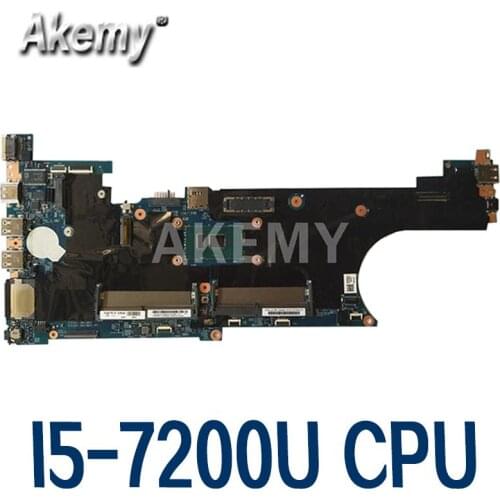 For Lenovo Thinkpad T570 Laptop Motherboard I5-7200U CPU DDR4 LTS-1 448.0AB08.0011 FRU 01ER385 01YR384 01ER111 02HL384