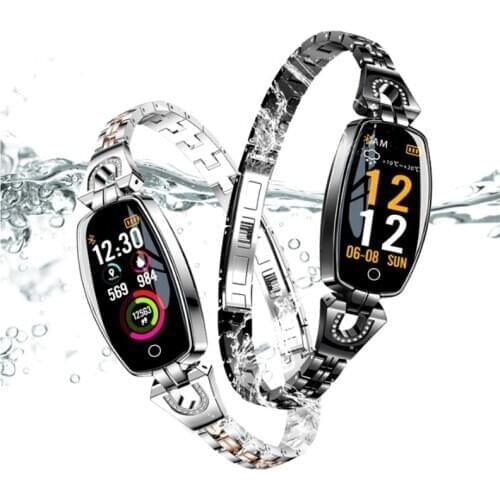 H8 Smart Watch 2020 Waterproof Heart Rate Monitoring Fitness Tracker For Women watch Android IOS Fitness Bracelet Smartwatch