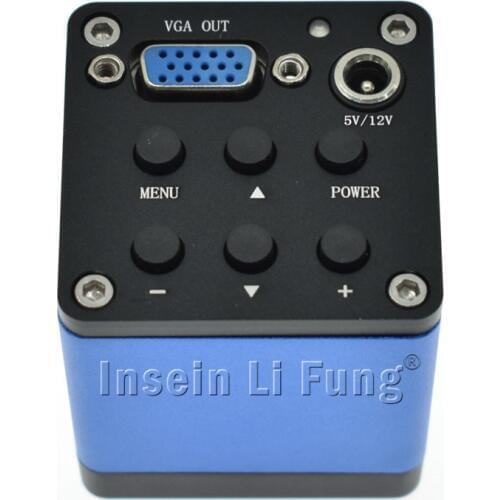 HD 1080P 2.0MP 60FPS VGA Microscope Industrial Camera Mobile Phone Watch Repair Electronic Components Testing