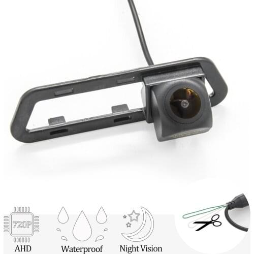 AHD 1280*720 Vehicle Rear View Camera For Nissan Tiida/Pulsar Hatchback c12 2011 2012 2013 2014 Car Parking Mirror Monitor