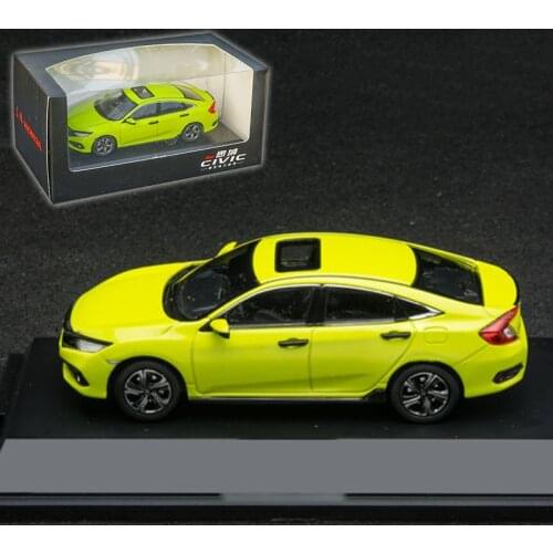 1/43 Scale Simulation Metal Alloy Diecast CIVIC Car Racing Model Toys Children Boys Gifts Collection Souvenir Display with Base