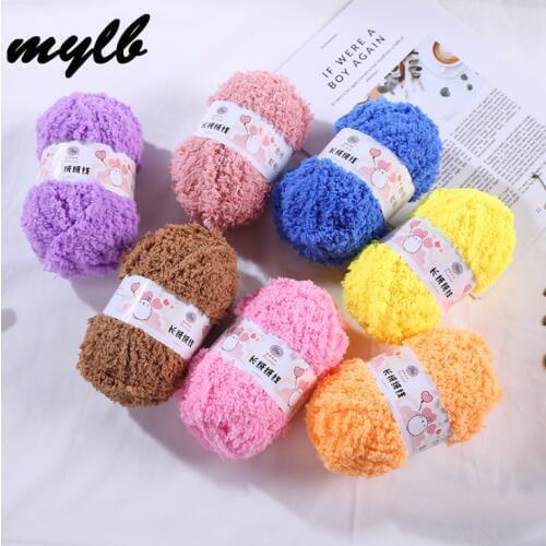 Mylb Soft Smooth High Quality Yarn for Baby Hand Knitting Colorful Wool Yarn Crochet Sweater Blanket Hat Scarf Socks DIY Needlew