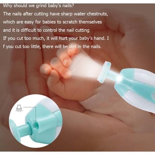Portable Electric Safe Nail Clipper Cutter Baby Trimmer Manicure Pedicure Clipper Scissors Kids Infant Baby Cutter Nail Care