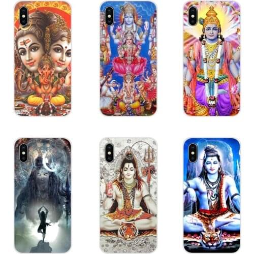 TPU Transparent Case Cover India hindu god shiva Riding Nandi For Xiaomi Mi4 Mi5 Mi5S Mi6 Mi A1 A2 A3 5X 6X 8 CC 9 T Lite SE Pro