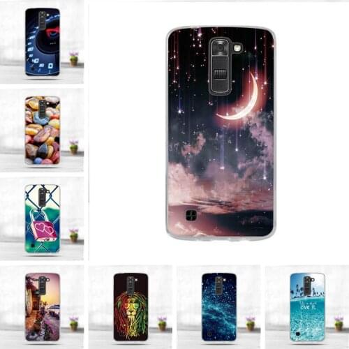 Luxury 3D Soft TPU Shell For LG K7 LS675 X210 X210DS Case Cover Silicone Back Cover For LG K7 Phone Case Cute Animal Painting