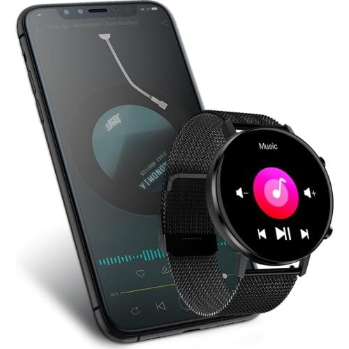 New Smart Watch 360*360 1.3 inch Full Touch HD Screen Waterproof Fitness Tracker Heart Rate Monitoring For Xiaomi Huawei Iphone