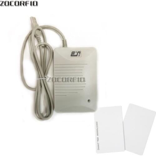 YLE406U 8 kinds output format 125KHZ EM ID card reader,RFID access control reader USB port+10pcs cards