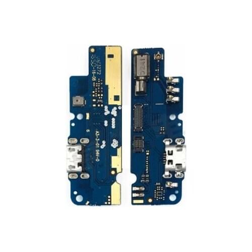 2pcs USB Charging Port Dock Microphone Flex Cable For ASUS Zenfone 3S Max ZC521TL USB plug Charger Replacement parts