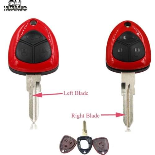 3 Buttons Replacement Shell Remote Smart Key Case Fob for Ferrari F430 Left/Right Blade