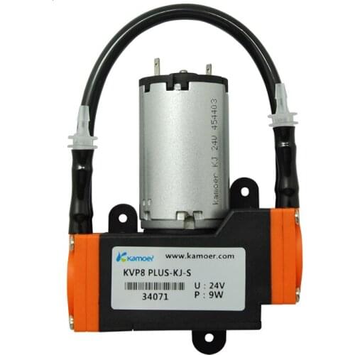 9W 12V/24V Electric Vacuum Pump with Negative Pressure -90Kpa Mini Vacuum Pump 380L/H Flow Min